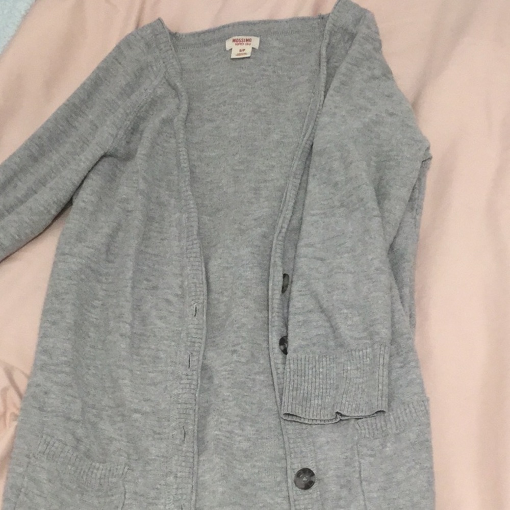 Gray Cardigan